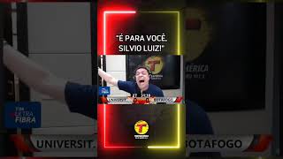 É PRA VOCÊ SILVIO LUIZ GOL DO BOTAFOGO libertadores botafogo [upl. by Ssew]