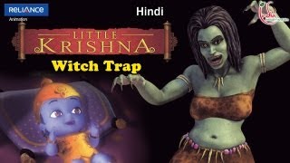 Little Krishna Hindi  Episode 13 Putana [upl. by Anos]