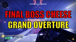 Grand Overture Cheese Final Boss Vespers Host Dungeon Corrupted Puppeteer [upl. by Heinrik]