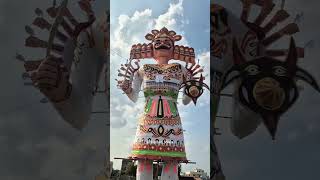 Biggest Ravan at Saoner dussehra ravan festival trendingshorts hindufestival explorenmore [upl. by Mairym]