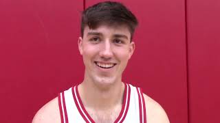 Indiana basketball 202425 media day interviews Langdon Hatton part two [upl. by Puritan419]