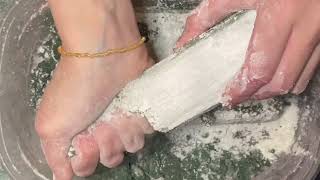 Floral Foam sticks w cornstarch ASMR [upl. by Amalita753]