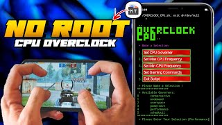 Easily Overclock Your Android CPU Clock Speed Without Root [upl. by Ynney712]