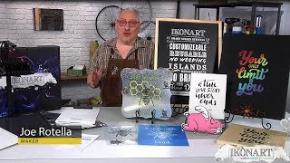 Ikonart Custom Stencil Kit Benefits with Joe Rotella [upl. by Barren]