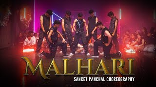 Malhari  Sanket Panchal Choreography  Bajirao Mastani [upl. by Eolande]