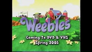 Weebles Welcome to Weebleville 2005 VHS amp DVD Trailer 1 VHS Capture [upl. by Liag]