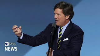 WATCH Tucker Carlson speaks at 2024 Republican National Convention  2024 RNC Night 4 [upl. by Laenaj773]