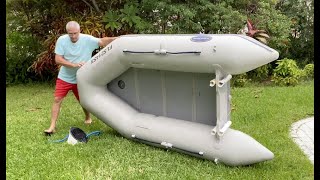 How I repair my inflatable boat [upl. by Gamal]