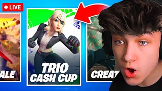 TRIO CASH CUP TOURNAMENT Fortnite [upl. by Kolodgie926]