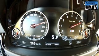 2013 BMW M6 Coupe 560hp  0270 kmh acceleration 1080p FULL HD [upl. by Mcknight746]