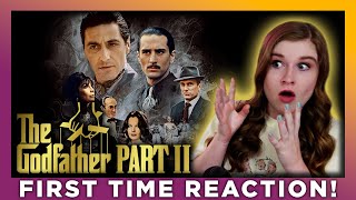 THE GODFATHER PART II 1974  MOVIE REACTION  FIRST TIME WATCHING [upl. by Giovanni]