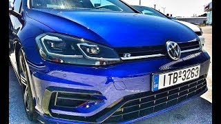 2017 Mk75 VW Golf R Quick Test Drive [upl. by Salvidor]