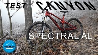 Test Canyon Spectral AL  VTT AllMountain enDHurobike Test [upl. by Gyimah]