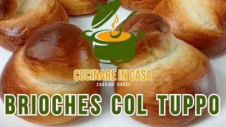 Brioches col tuppo siciliane fatte in casa soffici come al bar [upl. by Walter233]