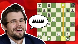 ¡¡¡JAQUE MATE DEL PASILLO 🤯 Carlsen vs Suyarov Internet 2024 [upl. by Olympe968]