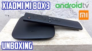 Xiaomi Mi Box 3 MDZ16AB Con Android TV  Unboxing en Español  México [upl. by Kelton937]