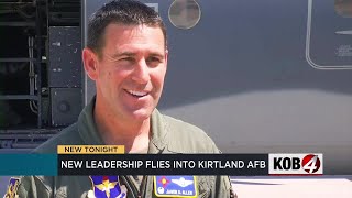 New leadership flies into Kirtland Air Force Base [upl. by Cliffes]