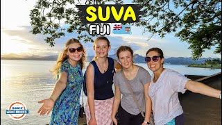 VISIT SUVA FIJI 🇫🇯 Discovering the Hidden Treasures of Fijis Capital City  197 Countries 3 Kids [upl. by Mildrid]