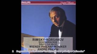 RimskyKorsakov  Symphonic suite quotScheherazadequot Op35 Previn Filarmónica de Viena [upl. by Viva475]