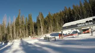 Snowmass ski resort run [upl. by Ecallaw]