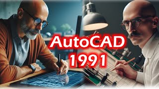 Installo AutoCAD del 1991  Computer Aided Design [upl. by Airpac409]