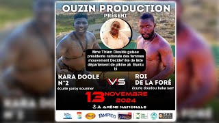 🛑Direct  Arène Nationale  Combat Kara Doolé 2 vs Roi de la Forêt  journée Ouzin Production [upl. by Hermina]