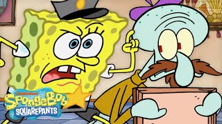 40 Minutes of SpongeBob Characters STEALING 💰  SpongeBobOfficial [upl. by Aerdnac]