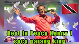 Rest In Peace Kenny J tribute Trinidad soca parang king died at 69 trinidad flood parang kennyJ [upl. by Brosine]