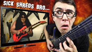 Reacting to Worst Guitar Shredder EVER [upl. by Thinia]