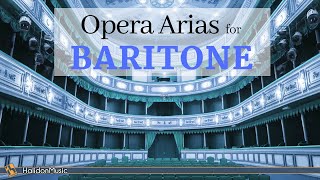 Opera Arias for Baritone  OperaOke Karaoke with Lyrics  Instrumental [upl. by Suzanne]