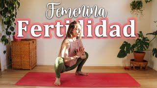 Yoga para FERTILIDAD FEMENINA ❤️Aumentar fertilidad yoga [upl. by Akemeuwkuhc224]