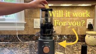 Best juicer for whole fruits and veggies  masticating juicer [upl. by Najtsirk]