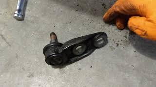 How to Replace Outer Ball Joints R56 [upl. by Nostrebor]