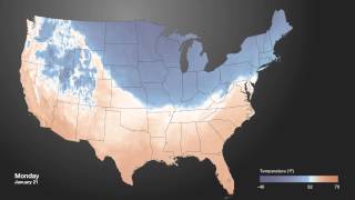 A Shroud of Cold Air Descends on the US [upl. by Leind]