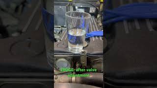 W460 280GE M110 Valve adjustment new gasket plugs and wires w460 gclass gwagen [upl. by Nashom]