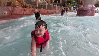 River Lodge smokeymountains waterpark wavepool [upl. by Anglo]