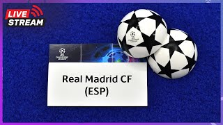 Champions League 202324 group stage draw  Real Madrid [upl. by Salzhauer]