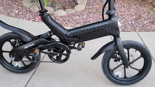 First Look Jetson Haze Folding Electric Bike Costco [upl. by Nylzzaj]