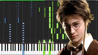 Harry Potter Medley for Solo Piano Tutorial [upl. by Jaquith796]