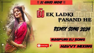 Ek Ladaki Pasand Ahe Re  New Nagpuri Song 2024 Nagpuri Dj Song  Remixing By Dj Anand Marar [upl. by Nnasus]