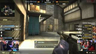 mousesports vs EnRo GRIFFINS  Finale EPS Winter Finals 2013  decache Map 1 [upl. by Xyla783]