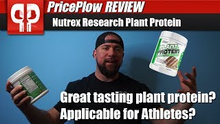 Nutrex Plant Protein Review  The Athletes Plant Protein [upl. by Chen720]