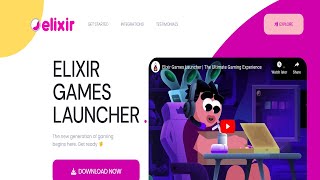 Elixir Games Launcher  Ultimate PC Game Launcher for Playing Mobile Games on PC [upl. by Ymmij]