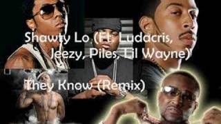 Shawty Lo  They Know Official Remix explicit amp no DJ [upl. by Randene]