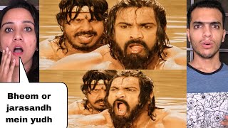 Mahabharat  ep 139 part 1  Bheem kills jarasandh  Pakistani Reaction [upl. by Ditzel98]