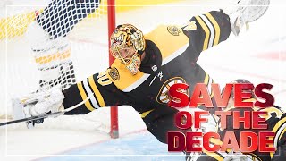 Great Saves of the Decade  20102019  NHL [upl. by Ardnos]