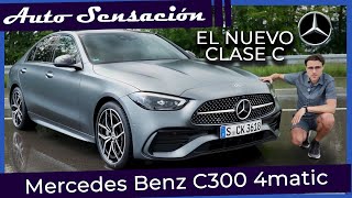 Prueba Mercedes Benz C300 AMG 4Matic 2022 ¿El nuevo REY de las berlinas medias de lujo [upl. by Itnavart862]