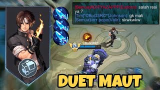 Best Combo Wombo Mutakir Jhonson Valir‼️Enemy Auto KocarKacir 🤣  Mlbb [upl. by Korry455]