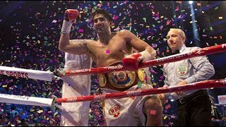 Vijender singh vs Ernest Amuzu  Full match Close view [upl. by Anivla]