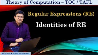 Identities of Regular Expression [upl. by Oslec]